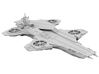 Avengers - Hellicarrier (180mm for WSF) 3d printed 