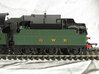 GWR 28XX & 2884 Tank for Oil Burning Tender 3d printed Photograph of oil tank and separately supplied feed pipe fitted to the tender of a Hornby 28XX (loco/tender not supplied)