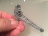 3 to ship crane, movable, 1:200 scale 3d printed assembled crane