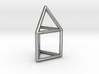 0737 J07 Elongated Triangular Pyramid E (a=1cm) #1 3d printed 