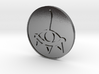 Zelda BotW Coin: Wingcrest and Sheikah Eye 3d printed 