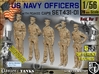 1/56 USN Officers Set431-01 3d printed 