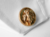 Lion Head Cufflinks No.2 3d printed 