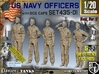 1/20 USN Officers Set435-01 3d printed 