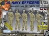 1/35 USN Officers Set437-01 3d printed 