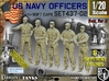 1/20 USN Officers Set437-02 3d printed 