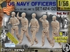 1/56 USN Officers Set424-02 3d printed 