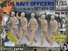 1/35 USN Officers Set424-02 3d printed 