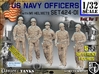 1/32 USN Officers Set424-01 3d printed 