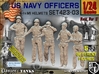 1/24 USN Officers Set423-03 3d printed 