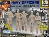 1/20 USN Officers Set423-03 3d printed 