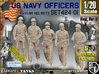 1/20 USN Officers Set424-01 3d printed 