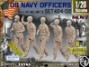 1/20 USN Officers Set424-02 3d printed 