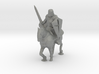 S Scale Knight on Horse 3d printed This is a render not a picture