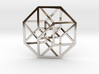 4D Hypercube (Tesseract) small 1.4" 3d printed 