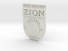Zion Park Ranger Badge 3d printed 