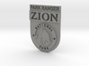 Zion Park Ranger Badge 3d printed 