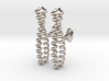Dimeric coiled-coil cufflinks 3d printed 