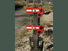 HO X 4 NSWR Dwarf Shunting Signals - Static 3d printed NSWR Dwarf Shunting Signal - Photo by Ben Noakes