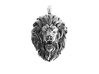 Lion Pendant 3d printed 