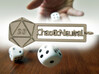 Chaotic Neutral RPG Keychain 3d printed 