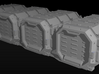 Grim Container 2 6mm 4-pack 3d printed 