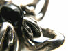 Black Onyx Transgender Flower Necklace 3d printed 