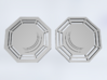 Artoo De Ago's 1:2.3 octagon ports, shallow ANH 3d printed Left: the ANH slot arrangement. Right: The ESB slot arrangement