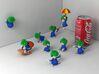 Lemming Builder (Large and in Color) 3d printed All lemmings together
