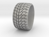 Racing tyre ring 3d printed 