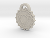 Throat Chakra Aromatherapy Pendant 3d printed 