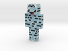 ijstijger blockje | Minecraft toy 3d printed 