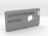 love you to the moon Iphone6Plus case 3d printed 