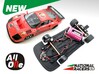 3D Chassis - Fly Ferrari F40 Anglewinder AllinOne 3d printed Chassis compatible with Fly model (slot car and other parts not included)
