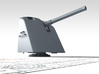 1/100 German 8.8cm L/45 MPL C/13 Guns x2 3d printed 3D render showing product detail