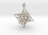 Star Tetrahedron Fractal 35mm 3d printed 