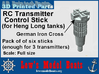 Heng Long tank transmitter stick "Germany"  3d printed 