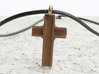 Steel Girder Cross Pendant - Christian Jewelry 3d printed Steel Girder Cross Pendant