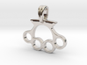 Knuckle Pendant Jewelry Symbol 3d printed 
