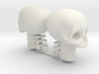 Presta Valve SkullCap 3d printed 