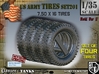 1/35 Tire 750x16 Set201 3d printed 