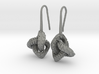 Love Atom Earrings 3d printed 