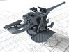 1/48 4.7"/45 (12cm) QF Mark IX CPXVII Gun x1 3d printed 3d render showing product detail