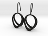 D-STRUCTURA Duo Earrings. Structured Chic 3d printed 