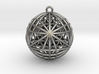 Tantric Star of Awesomeness Pendant 1"  3d printed 