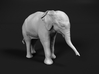Indian Elephant 1:160 Standing Female Calf 3d printed 