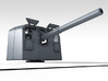 1/48 DKM 12.7 cm/45 (5") SK C/34 Gun x1 3d printed 3D render showing product detail