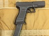 Glock AEP airsoft pistol magwell 3d printed 