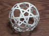 Stripsphere10  3d printed 10 strip sphere