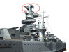 1/144 DKM Admiral Scheer Tower Range Finder 3d printed 